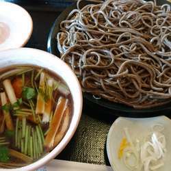 鴨せいろ1350円+十割150円