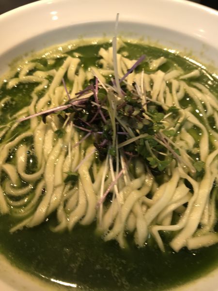 「特濃浅蜊ニラ蕎麦　四川式カレーの和え玉」@弘明寺丿貫の写真