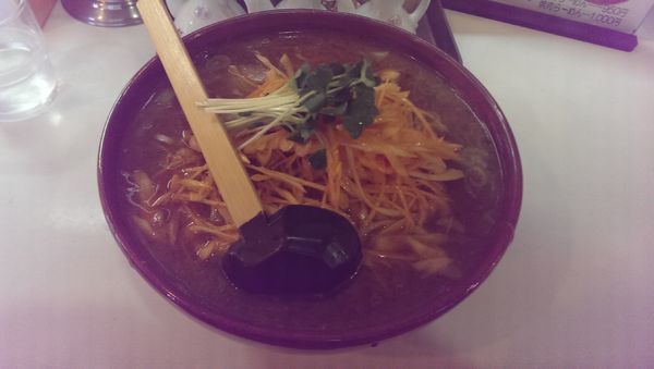 「ねぎ味噌ラーメン、大盛」@らーめんはうすの写真