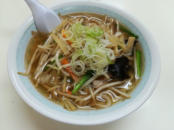 「4/29豆芽麺(もやしそば)650円」@支那そば 浜の写真