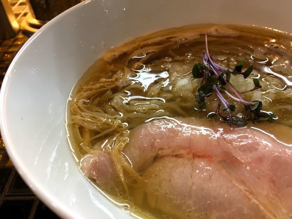 「伊吹いりこの塩煮干」@町田汁場 しおらーめん進化 中山店の写真