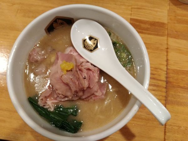 「濃厚真鯛らーめん　850円」@真鯛らーめん 麺魚の写真