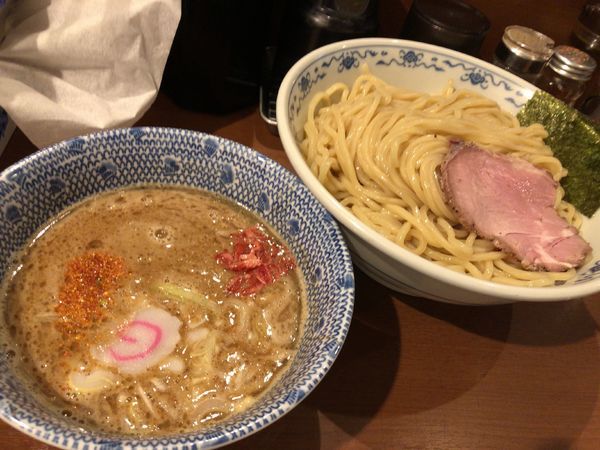 「海老つけめん（醤油）大盛」@俺の麺 春道の写真