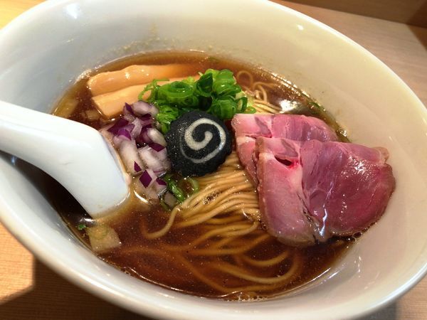 「【限定】のどぐろそば」@らぁ麺 はやし田 新宿本店の写真