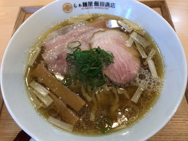 「にぼしらぁ麺」@飯田商店 湯河原本店の写真