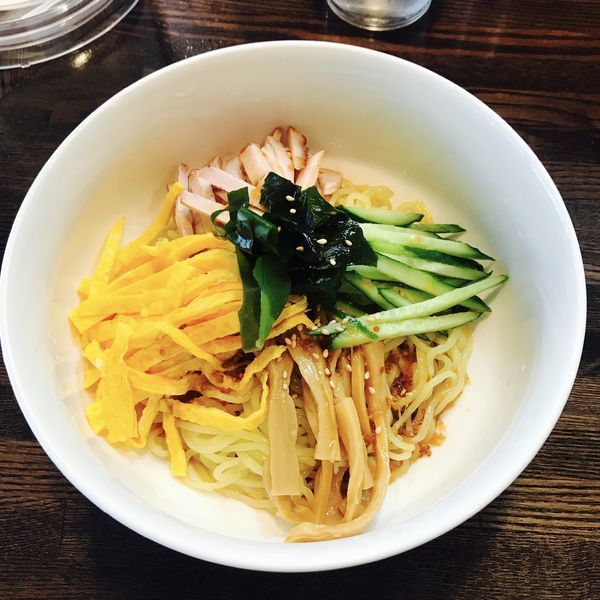 「冷やし中華 生姜醤油味」@醤油ラーメン柴の写真
