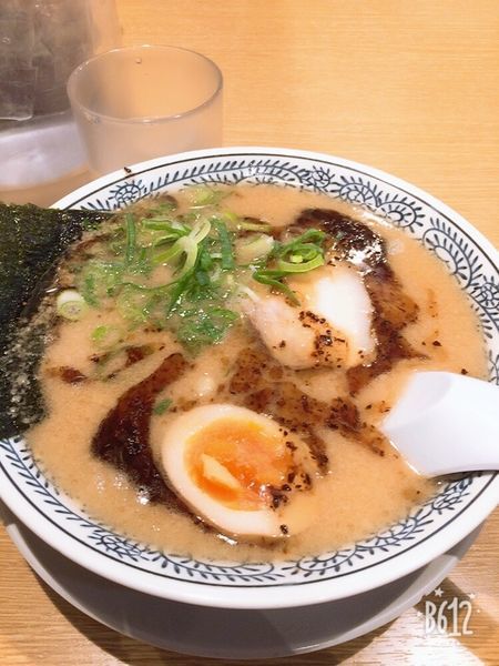 「とんこつらーめん黒」@丸源ラーメン 北習志野店の写真