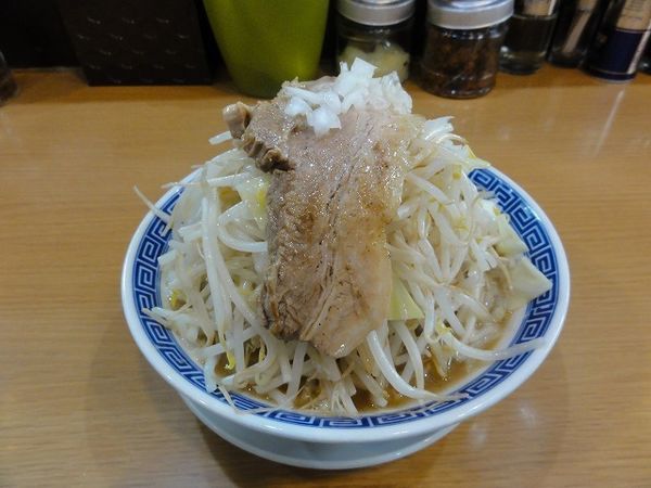 「ふじそば 　醤油　野菜マシ」@鳳神角ふじの写真