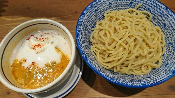 「海老泡つけ麺　８５０円」@つけ麺 麺也 時しらずの写真