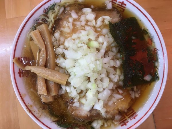 「醤家ラーメン3枚のせ 650円（やくみ+100円）」@屋台ラーメン 醤家 大子店の写真