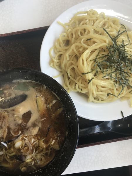 「肉ナスつけ麺」@玉も亭 岩槻店の写真