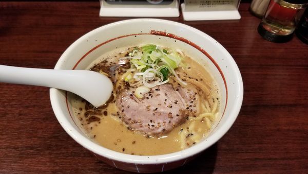 「胡麻らーめん」@拉麺 阿修羅 船橋本店の写真