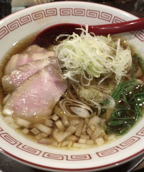 「手打ち中華そば」@立ち呑み居酒屋 金町製麺の写真