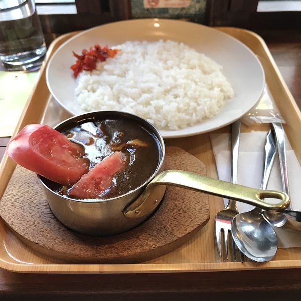 「ミックスカレー＋チーズ」@カレーの店 ガンジーの写真