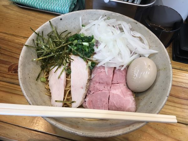 「煮干油そば＋味玉」@DAIKUMAの写真