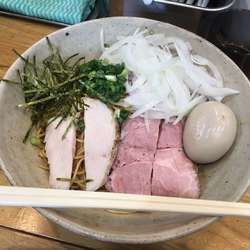 煮干油そば＋味玉