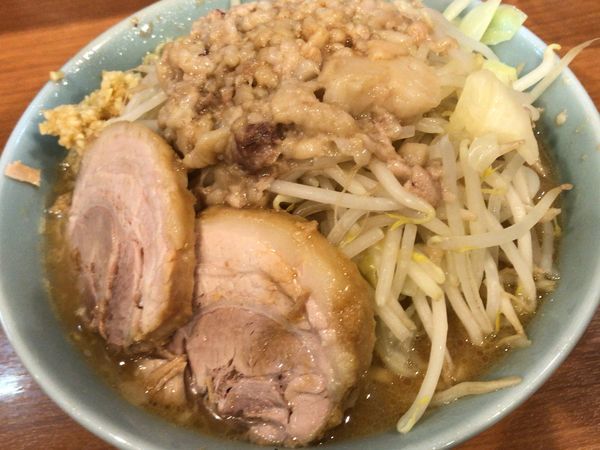 「小ラーメン(ヤサイマシニンニクアブラマシ)」@ラーメンBoo Boo太郎。の写真