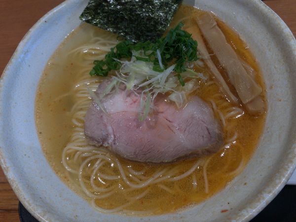 「中華そば 塩(麺大盛り)」@中華そば 風 KAZEの写真