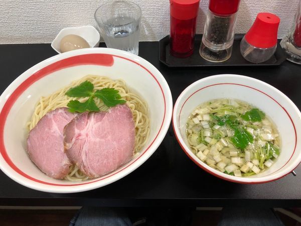 「アゴ細つけ麺」@自家製麺SHINの写真