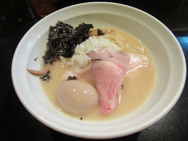「純鯛ＳＯＢＡ（８００円）＋味玉１００円」@七福軒の写真