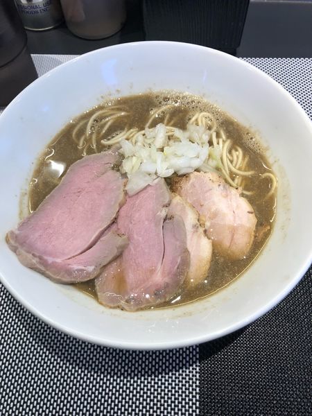 「肉中華そば(醤油)　1000円」@煮干乱舞の写真