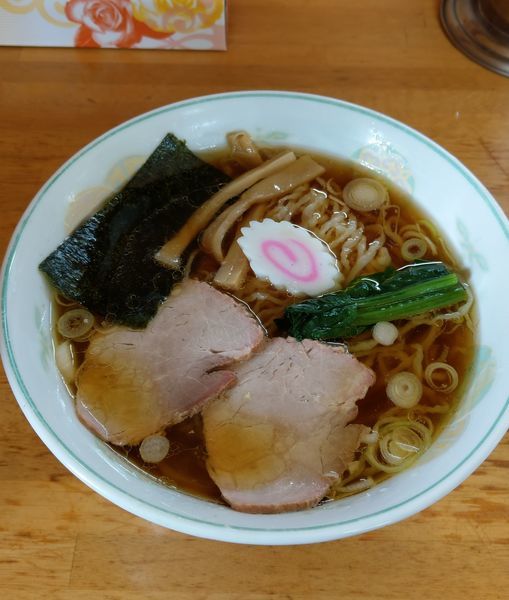 「醤油味中華」@手打中華 餐の写真