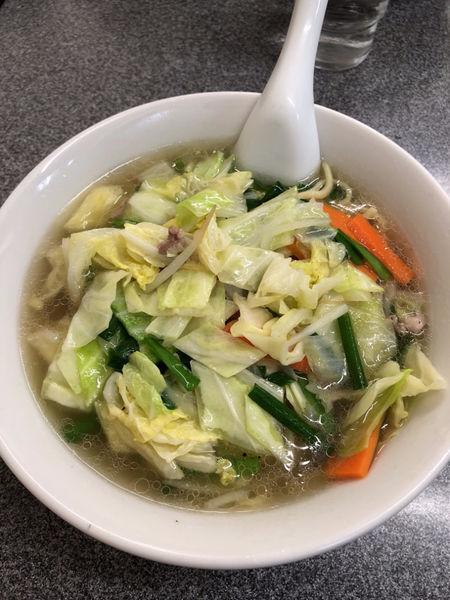 「タンメン（大盛）900円」@中華麺店 喜楽の写真