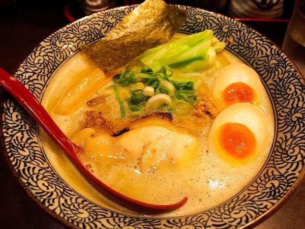 「味玉濃熟鶏そば」@征麺家 かぐら屋の写真