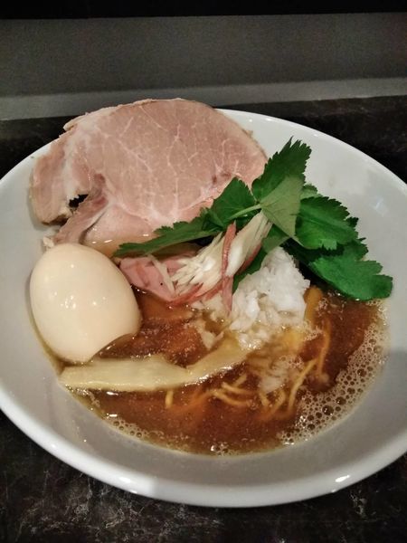 「鯛煮干しの追いにぼ中華そば 限定」@中華SOBA にぼ乃詩の写真