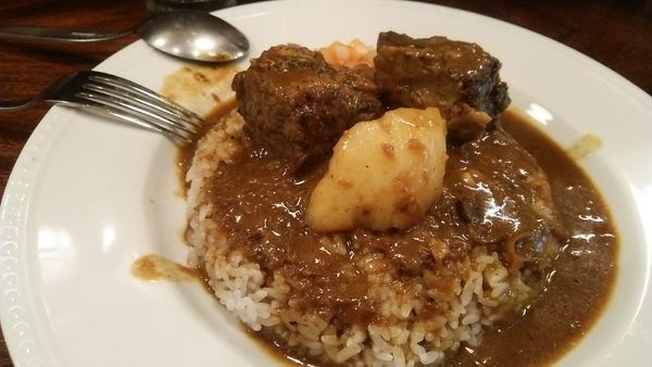 「ビーフ角切りカレー 1100円」@カレー専門店 BENGALの写真