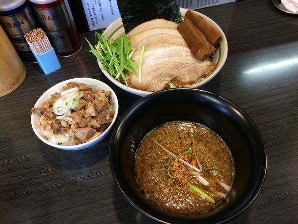 「和風カレーつけ麺（Twitter限定）」@ラーメンつけ麺 奔放の写真