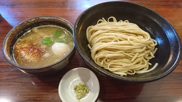 「あさりと赤だしのつけそば」@麺屋 ひな多の写真