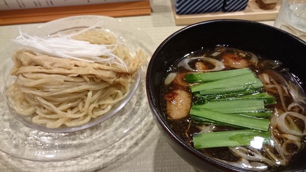 「鴨汁つけそば」@らーめん 鴨to葱の写真