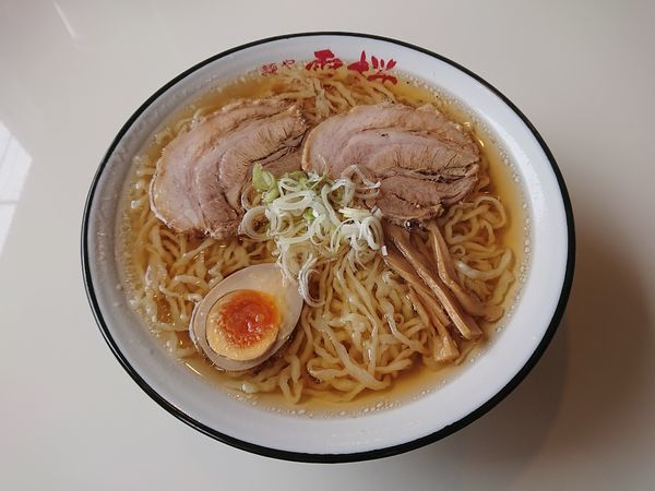 「らーめん大盛 780円」@麺や 雷桜の写真
