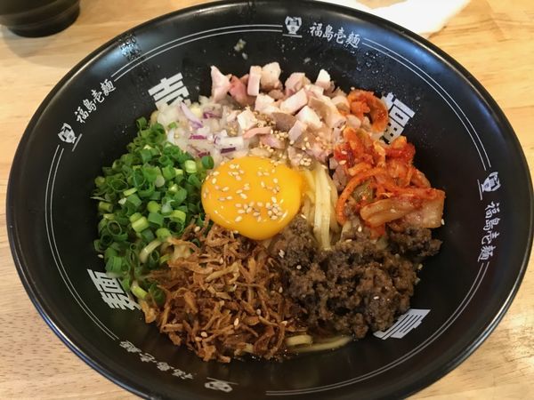 「混ぜそば」@福島壱麺の写真