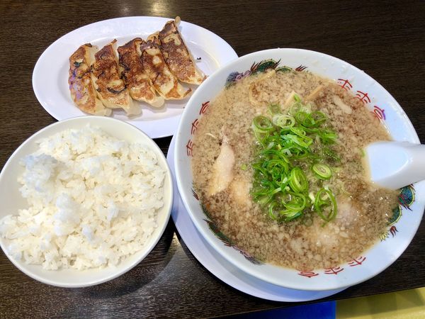 「ギョーザ定食 840円 (税込907円)」@来来亭 川越山田店の写真