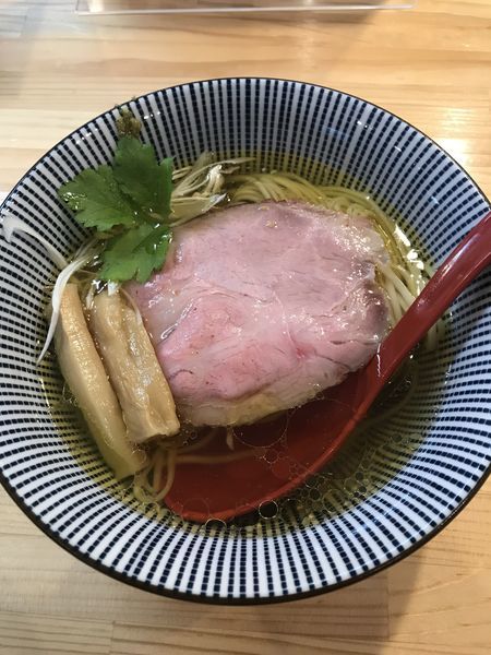 「（竹）中華そば-白醤油（¥750）」@自家製麺 くろ松の写真