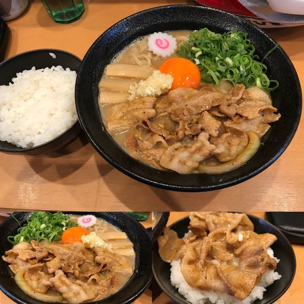 「肉玉そば」@肉玉蕎麦 おとど 北松戸総本山の写真