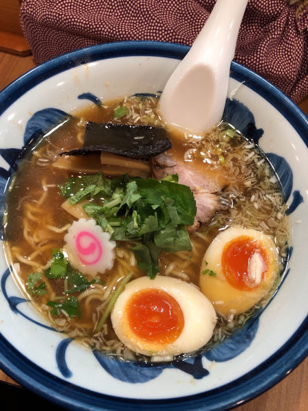 「玉子ラーメン　820円」@中華そば 琳久の写真