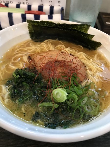 「地鶏ガラ醤油らー麺 780円 大盛り無料」@らー麺つけ麺 みやがわ 東白楽店の写真
