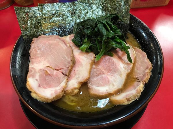 「チャーシュー中盛」@家系ラーメン とらきち家の写真