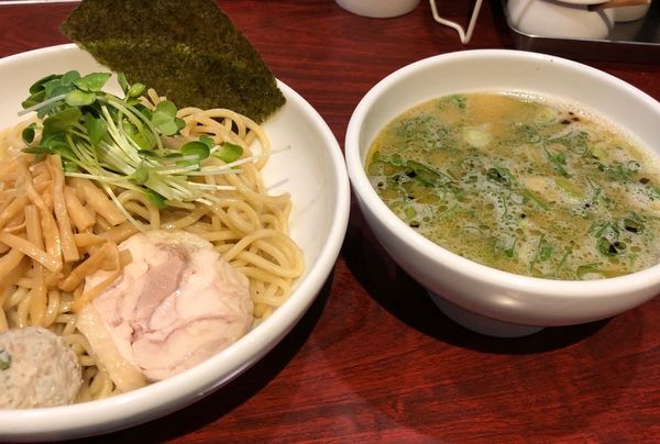 「つけ麺並（￥580）＋専用トッピング（￥200）」@鶏だし中華そば かね壱 KANEICHIの写真