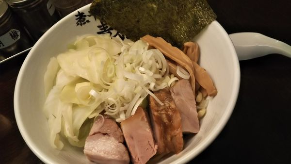 「油そば(並)」@煮干しらーめん青樹 立川店の写真