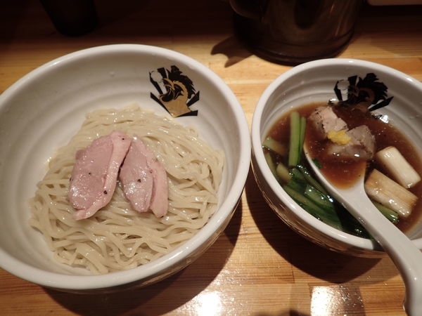 「鴨中華つけそば（醤油） 900円」@満鶏軒の写真