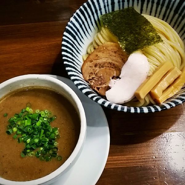 「【新メニュー】ニボ鶏つけめん ８３０円」@三代目 むじゃきの写真