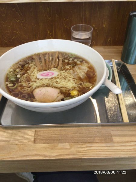 「ラーメン大盛りプラスワンタン」@三鷹大勝軒の写真
