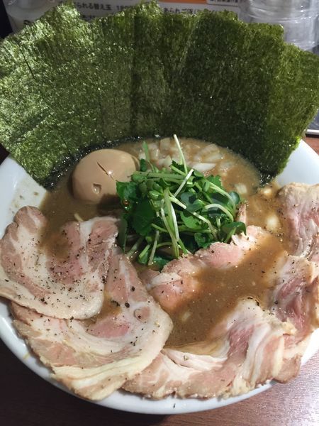 「濃厚烏賊煮干中華そば 具沢山特製 醤油」@麺屋 ねむ瑠の写真