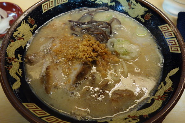「豚とろラーメン」@鹿児島ラーメン 豚とろ 天文館本店の写真
