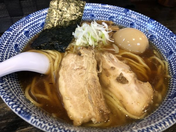 「味玉らーめん」@麺心 國もとの写真