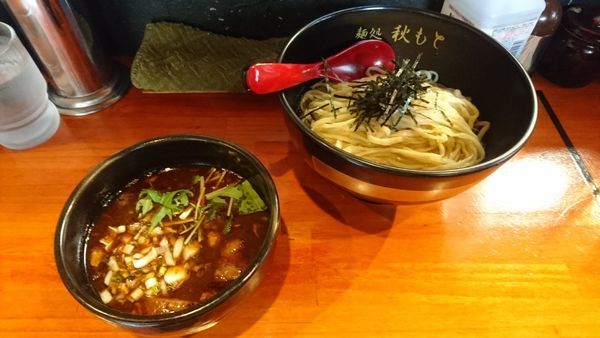 「鰹醤油つけめん」@麺処 秋もとの写真
